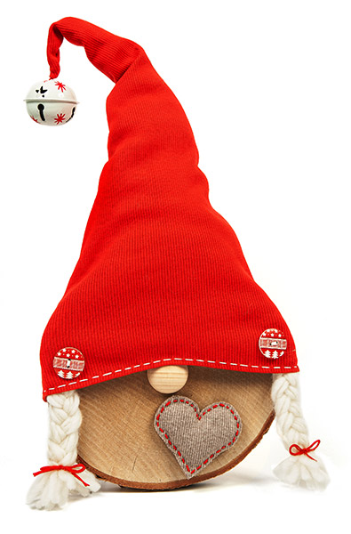 Wichtel aus Birkenscheibe basteln - Schritt 19 Wichtel aus Birkenscheibe basteln - Schritt 19