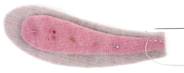 Birkenscheiben-Hasen basteln - Schritt 4