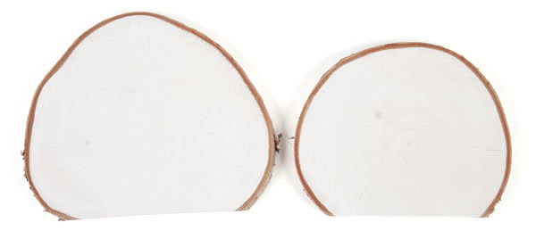 Birkenscheiben-Hasen basteln - Schritt 9