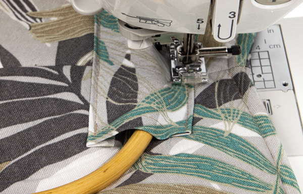 Blumenkorb nähen - Schritt 13