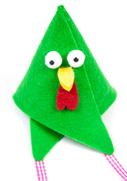 Bunte Filzhühner basteln - Schritt 10 Bunte Filzhühner basteln - Schritt 10