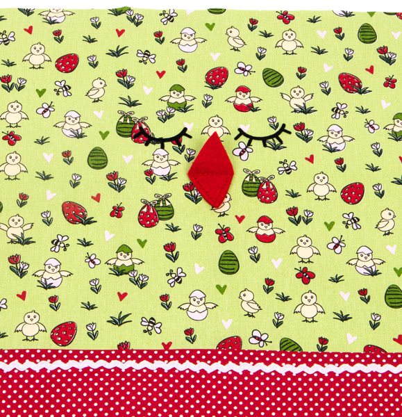 Bunte Hühnerkissen nähen - Schritt 3 Bunte Hühnerkissen nähen - Schritt 3