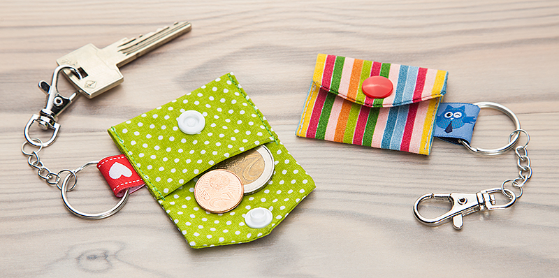 Schlüsselanhänger nähen