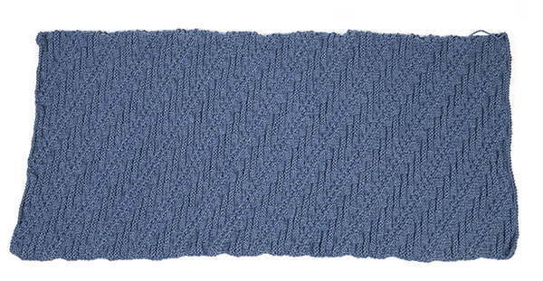 Dreieckskissen stricken - Schritt 1 Dreieckskissen stricken - Schritt 1