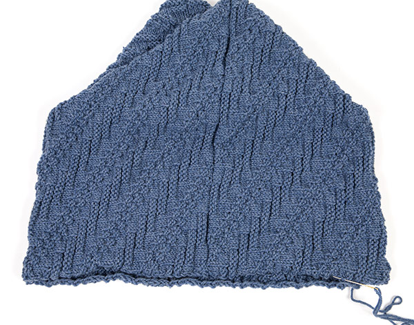 Dreieckskissen stricken - Schritt 4 Dreieckskissen stricken - Schritt 4