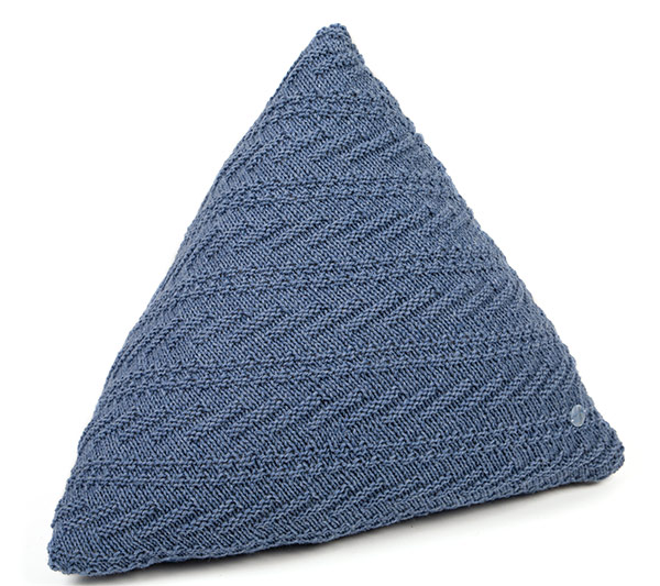 Dreieckskissen stricken - Schritt 7 Dreieckskissen stricken - Schritt 7