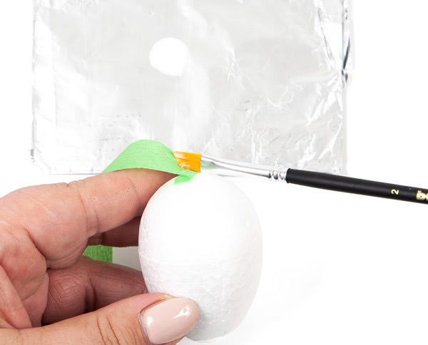 Eierkranz basteln- Schritt 2