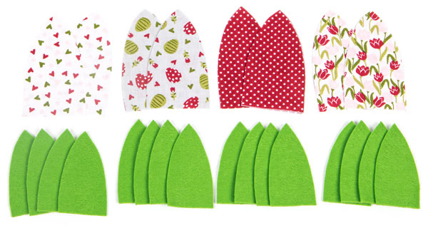 Eierwärmer nähen - Schritt 1