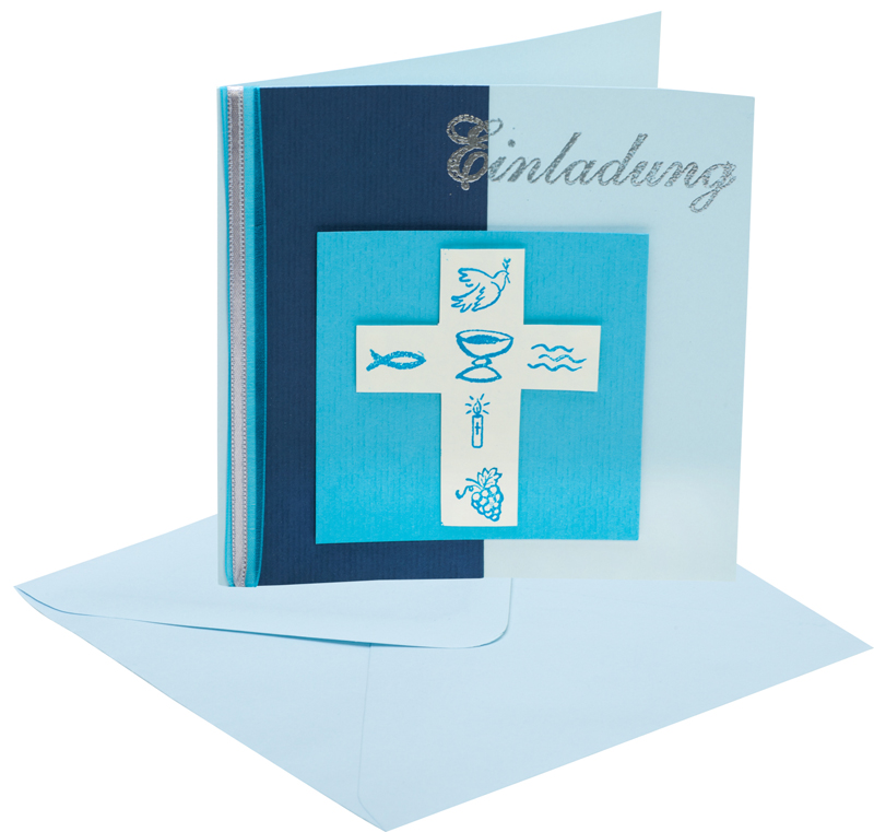 Einladungskarte für die Kommunion
