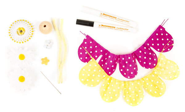 Elfen aus Ziehband basteln - Schritt 1 Elfen aus Ziehband basteln - Schritt 1