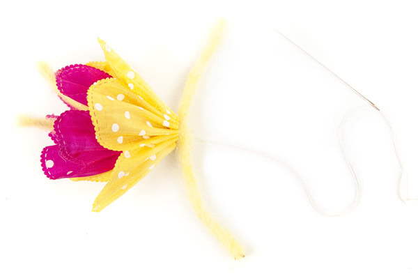 Elfen aus Ziehband basteln - Schritt 9 Elfen aus Ziehband basteln - Schritt 9