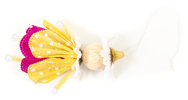 Elfen aus Ziehband basteln - Schritt 11 Elfen aus Ziehband basteln - Schritt 11