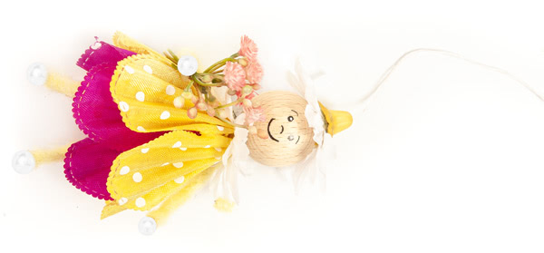 Elfen aus Ziehband basteln - Schritt 12 Elfen aus Ziehband basteln - Schritt 12