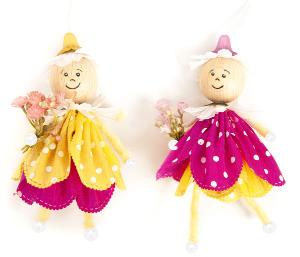 Elfen aus Ziehband basteln - Schritt 13 Elfen aus Ziehband basteln - Schritt 13