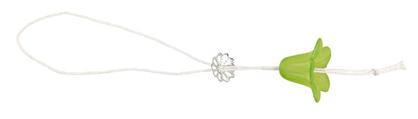 Feder-Blüten-Hänger basteln - Schritt 3 Feder-Blüten-Hänger basteln - Schritt 3