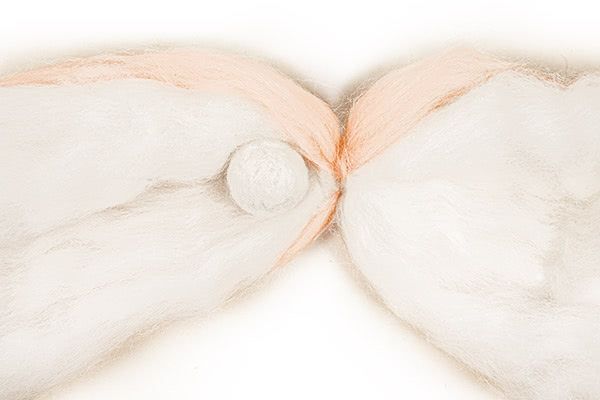 Feen aus Märchenwolle basteln - Schritt 7 Feen aus Märchenwolle basteln - Schritt 7