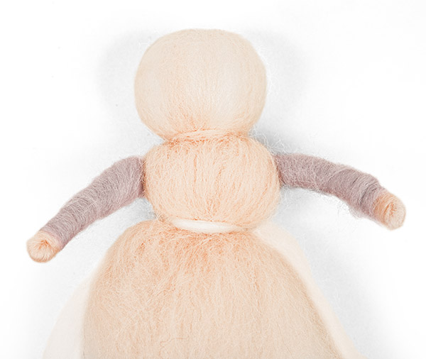 Feen aus Märchenwolle basteln - Schritt 14 Feen aus Märchenwolle basteln - Schritt 14