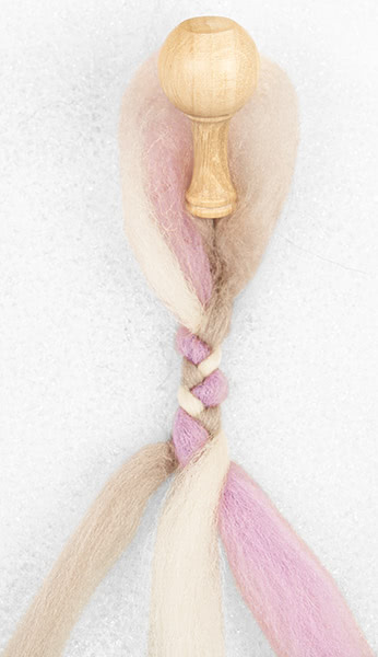 Feen aus Märchenwolle basteln - Schritt 22 Feen aus Märchenwolle basteln - Schritt 22