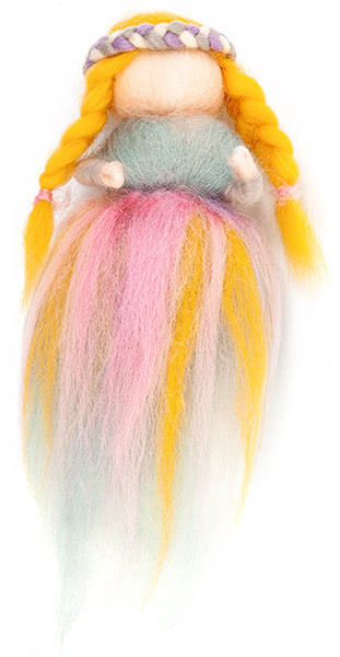 Feen aus Märchenwolle basteln - Schritt 23 Feen aus Märchenwolle basteln - Schritt 23