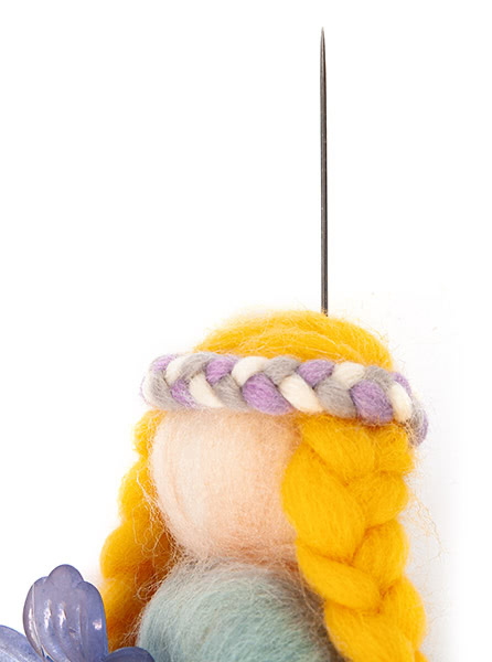 Feen aus Märchenwolle basteln - Schritt 25 Feen aus Märchenwolle basteln - Schritt 25
