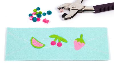 Stiftehalter filzen - Schritt 6 Stiftehalter filzen - Schritt 6