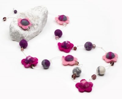 Filzkette selber basteln