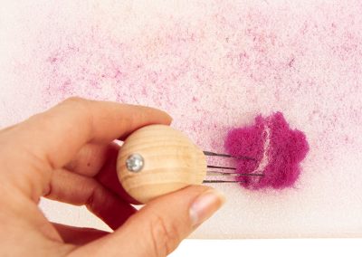 filzkette basteln schritt 10