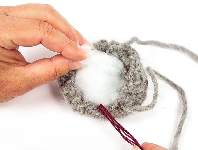 Türstopper Filzwichtel - Schritt 6