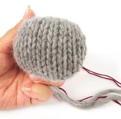 Türstopper Filzwichtel - Schritt 7