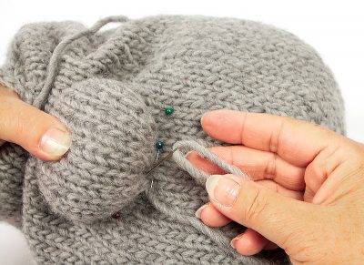 Türstopper Filzwichtel - Schritt 9