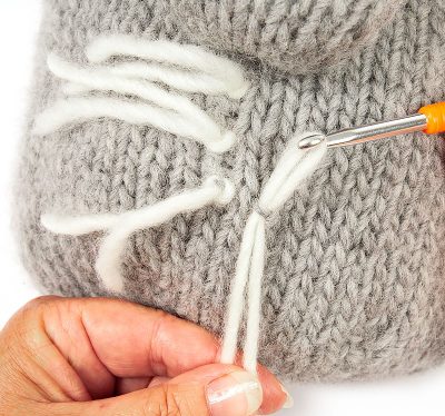 Türstopper Filzwichtel - Schritt 12