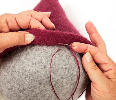 Türstopper Filzwichtel - Schritt 21