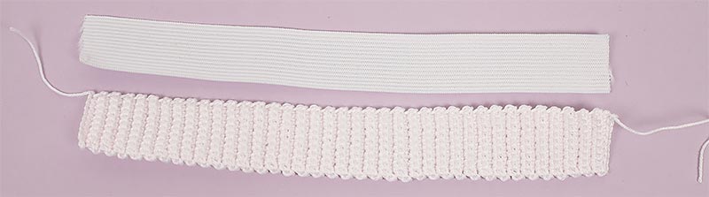 Flamingo häkeln Lesezeichen vorbereiten