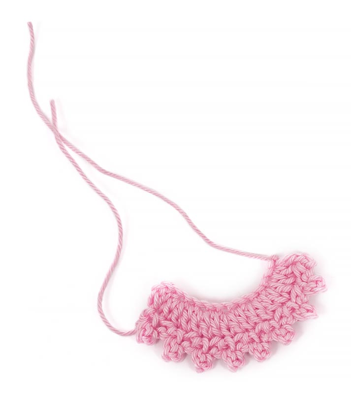 Flamingo häkeln Flügel