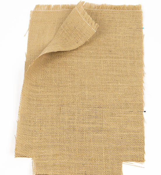 Flaschen Taschen aus Rupfen nähen - Schritt 4