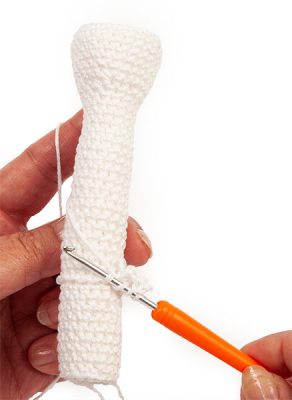 Fliegenpilz häkeln - Schritt 2 Fliegenpilz häkeln - Schritt 2