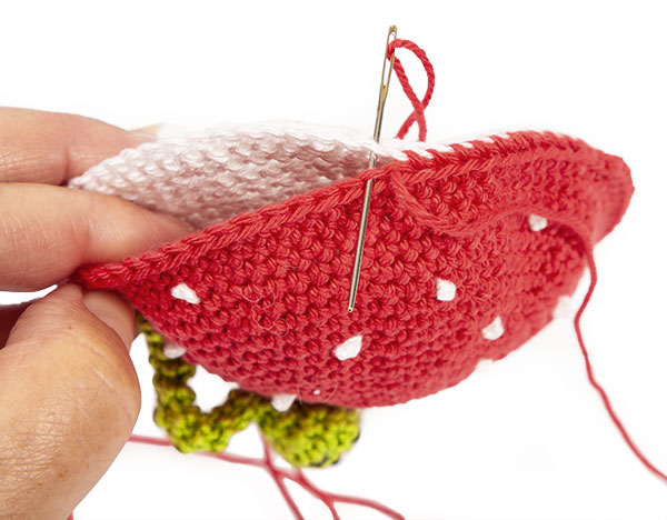 Fliegenpilz häkeln - Schritt 9 Fliegenpilz häkeln - Schritt 9