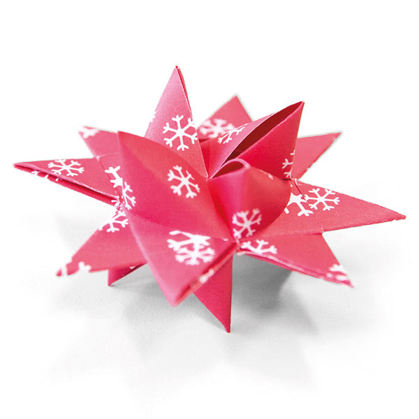 Fröbelsterne basteln - Schritt 15 Fröbelsterne basteln - Schritt 15