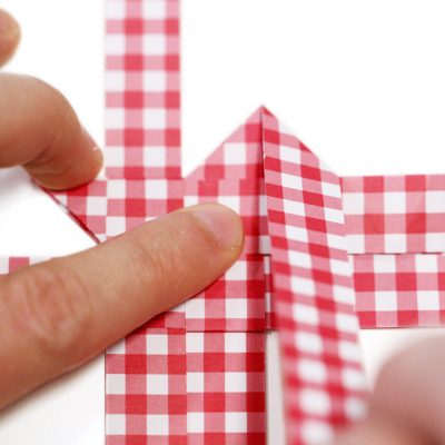 Fröbelsterne basteln - Schritt 6.2