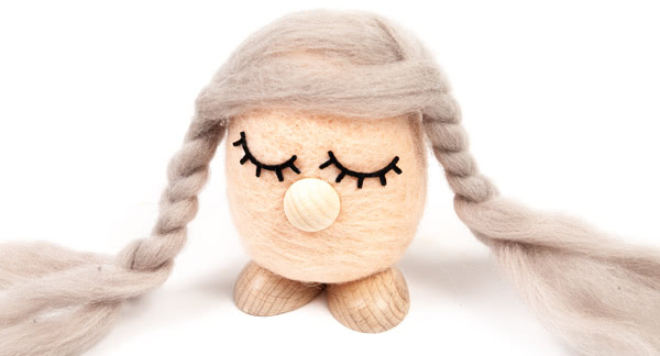 Gartenwichtel filzen - Schritt 13 Gartenwichtel filzen - Schritt 13