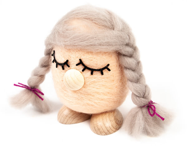 Gartenwichtel filzen - Schritt 14 Gartenwichtel filzen - Schritt 14