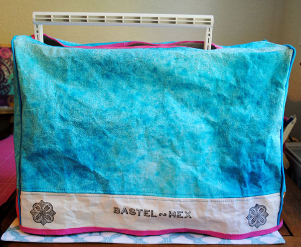 Nähmaschinenhülle nähen