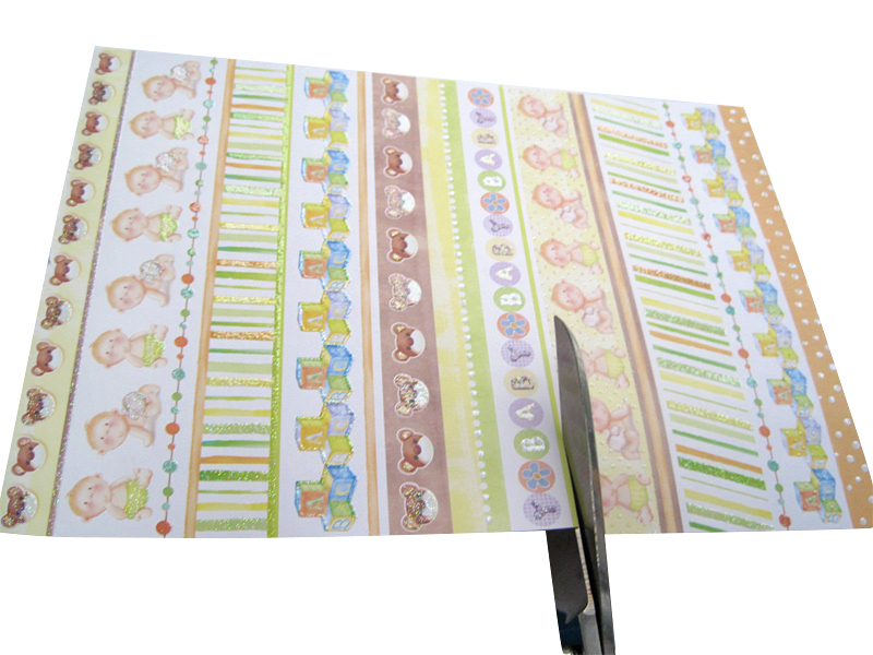 Geburtskarte Schritt 3