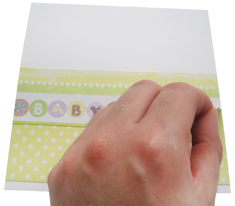 Geburtskarte Schritt 4