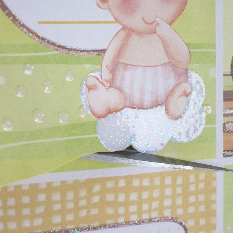 Geburtskarte Schritt 6