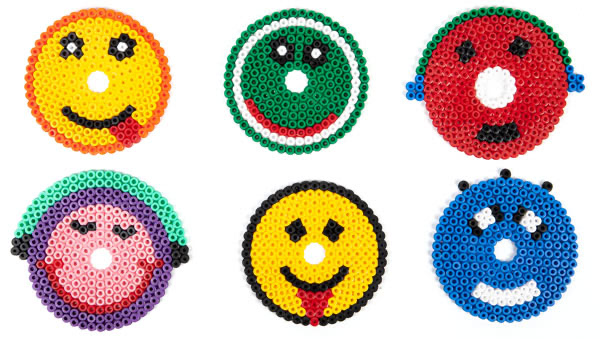 Getränkeschutz aus Bügelperlen basteln - Schritt 6