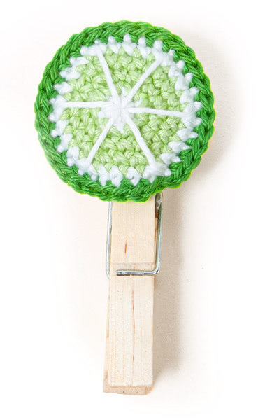 Fruchtige Glasmarkierer häkeln - Schritt 7