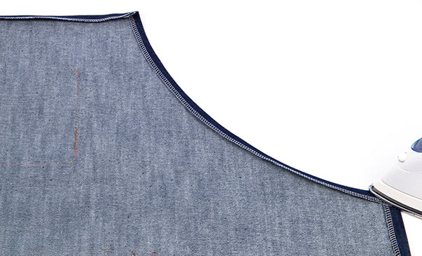 Grillschürze nähen - Schritt 6