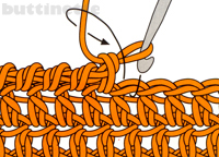 Häkeln - Krebsmasche