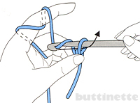 Häkeln - Luftmaschenanschlag 3